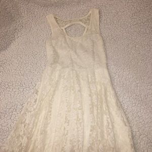Ivory Lace Dress